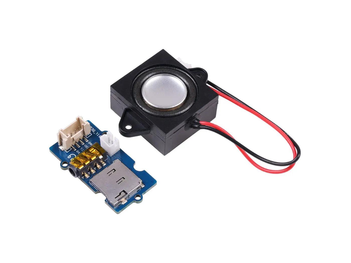 Grove - MP3  V4.0, UART ̽, ̴ MP3 ÷̾/ũ, WT2605X 